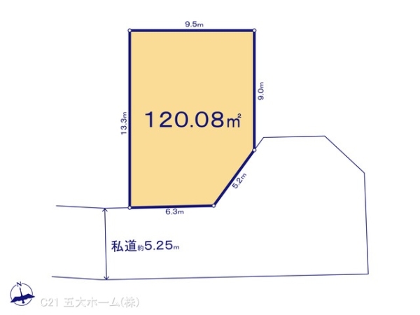 松戸市中和倉の売土地