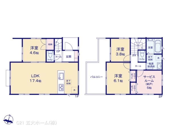 市川市宮久保５丁目の新築一戸建