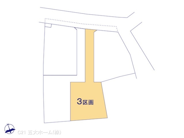 市川市北国分２丁目の土地