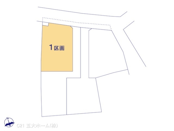 市川市北国分２丁目の土地