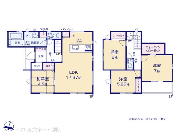 市川市宮久保５丁目の新築一戸建