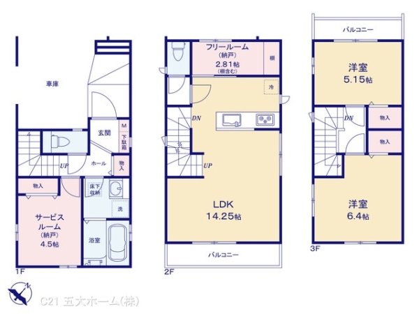 市川市塩焼４丁目の新築一戸建