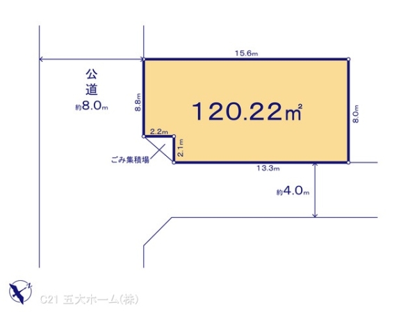 三郷市戸ケ崎３丁目の売土地