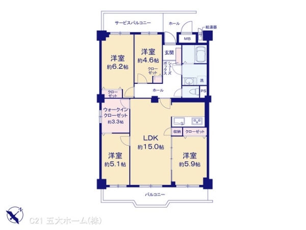市川パークハイツC棟