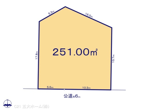 我孫子市青山の土地