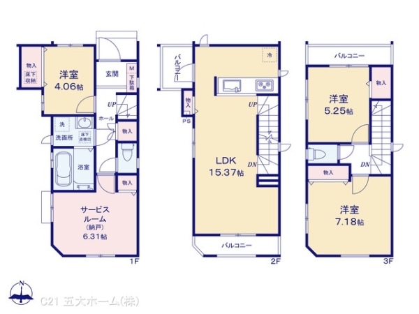 葛飾区東新小岩６丁目の新築一戸建