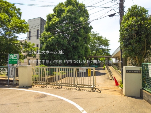 柏市つくしが丘5丁目の土地(柏市立中原小学校)