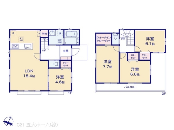 松戸市二十世紀が丘萩町の新築一戸建