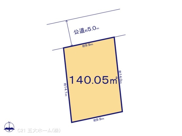 市川市宮久保６丁目の土地