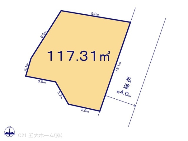 松戸市松戸の売土地