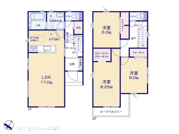 松戸市六高台６丁目の新築一戸建