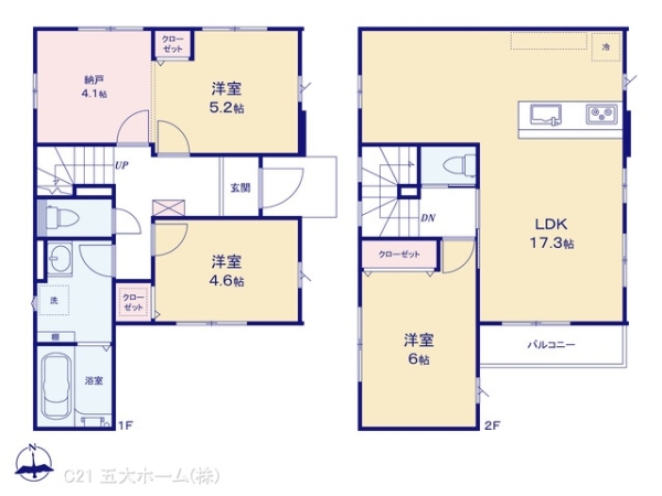 三郷市中央５丁目の新築一戸建