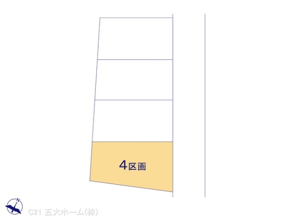 松戸市上本郷の土地