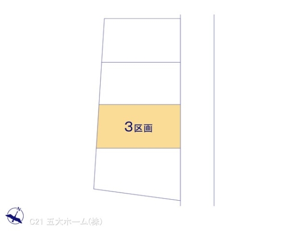 松戸市上本郷の土地
