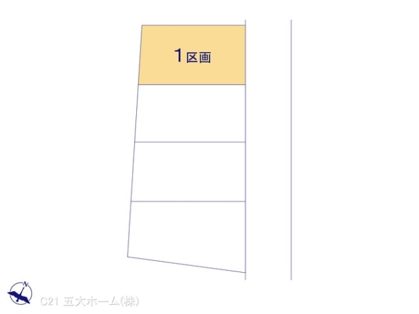松戸市上本郷の土地