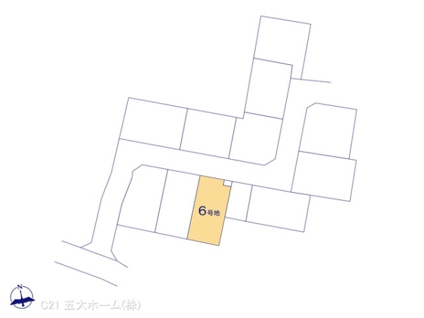 柏市大室の土地