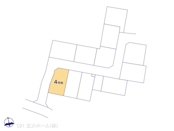 柏市大室の土地