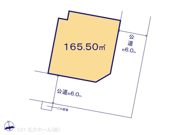 柏市大室の売土地