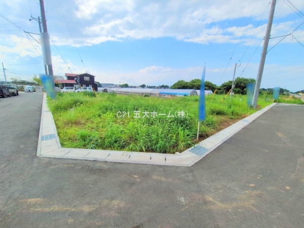 柏市大室の土地