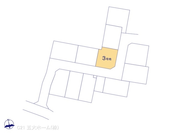 柏市大室の土地