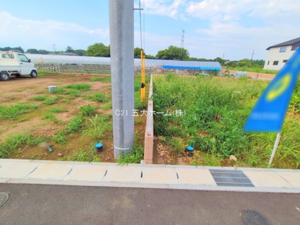 柏市大室の土地
