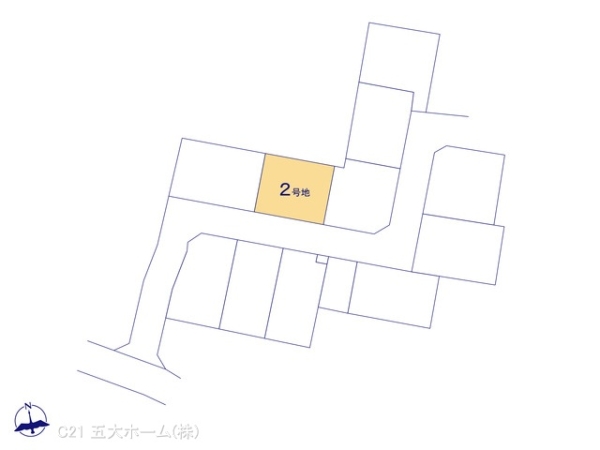柏市大室の土地