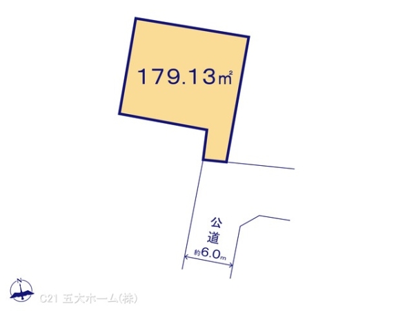 柏市大室の売土地