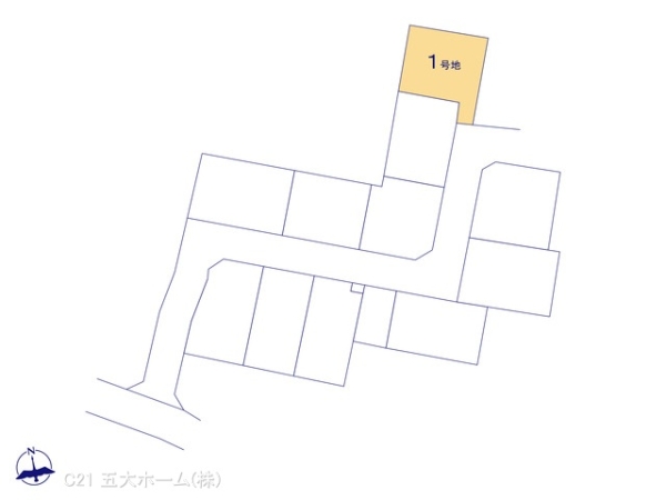 柏市大室の土地