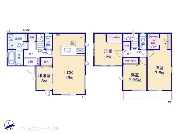市川市須和田２丁目の新築一戸建