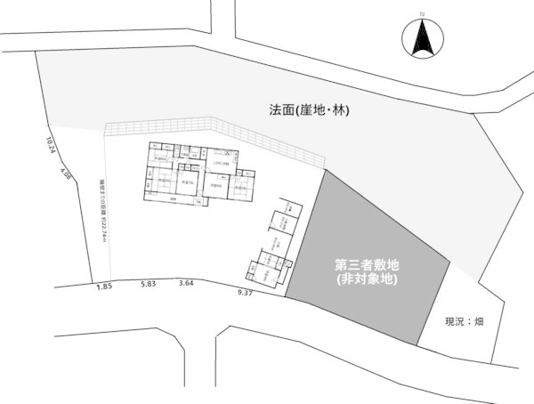 松戸市上本郷の土地