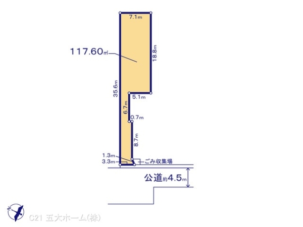 市川市柏井町３丁目の売土地