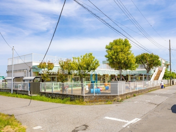 市川市本北方1丁目の新築一戸建(本北方保育園)