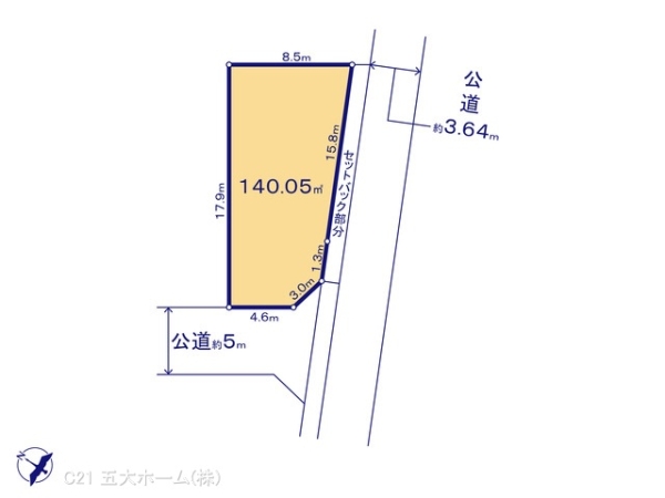 野田市山崎の売土地