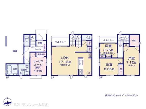 葛飾区新宿５丁目の新築一戸建