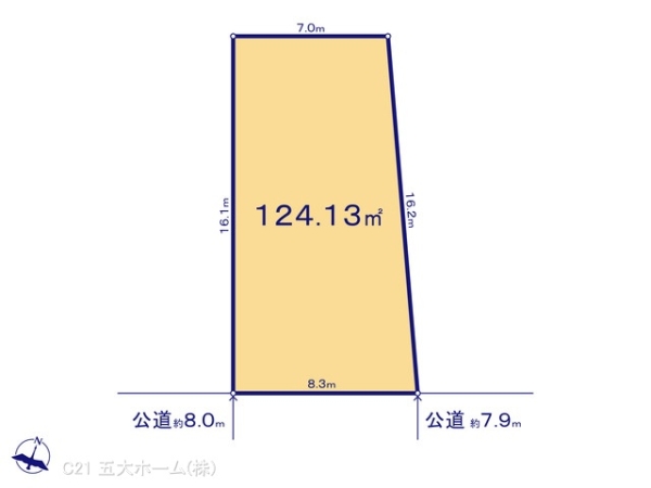 松戸市小金原７丁目の売土地