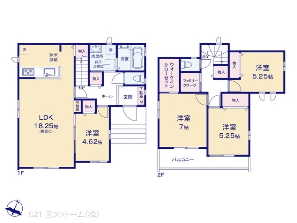 流山市野々下５丁目の新築一戸建