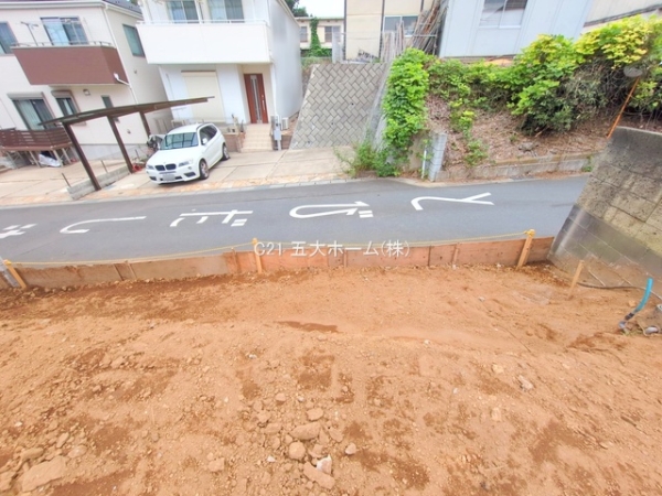 流山市大字西深井の土地(現地土地写真)