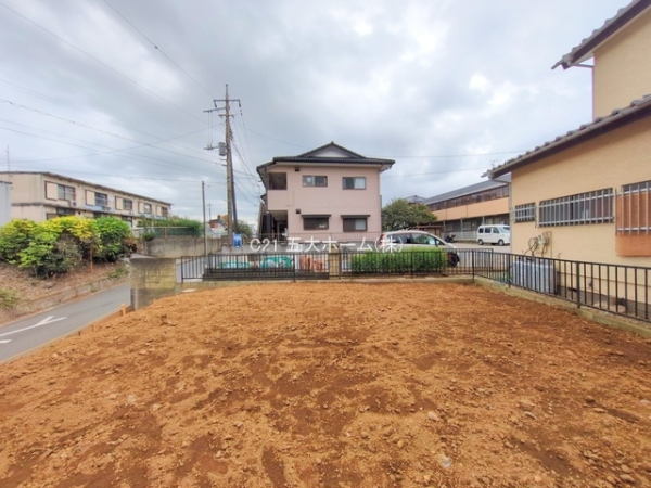 流山市大字西深井の土地(現地土地写真)