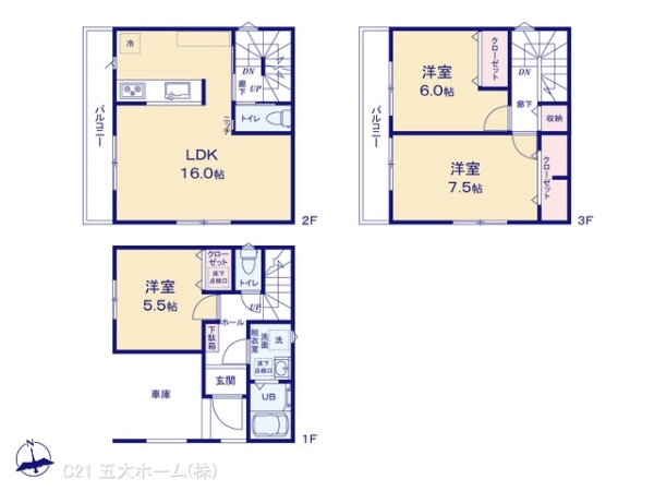 松戸市上矢切の新築一戸建