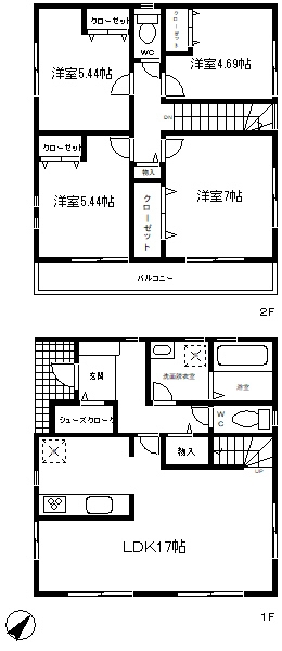 柏市永楽台３丁目の中古一戸建て