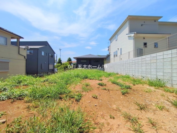 流山市名都借の土地