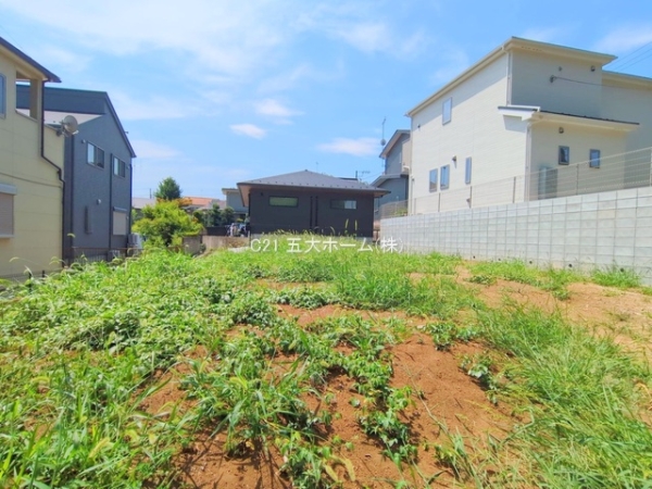 流山市名都借の土地