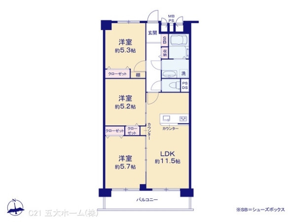 新松戸中央パークハウスD棟