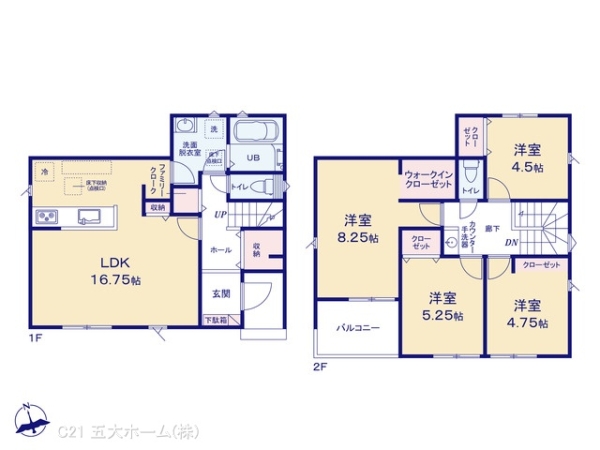流山市松ケ丘５丁目の新築一戸建