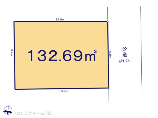 江戸川区大杉３丁目の売土地