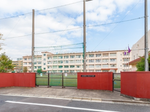 葛飾区堀切1丁目の土地(葛飾区立堀切中学校)