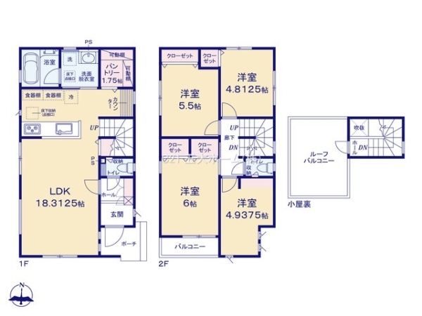 松戸市松飛台の新築一戸建