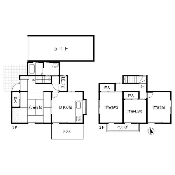 柏市若柴の中古一戸建て