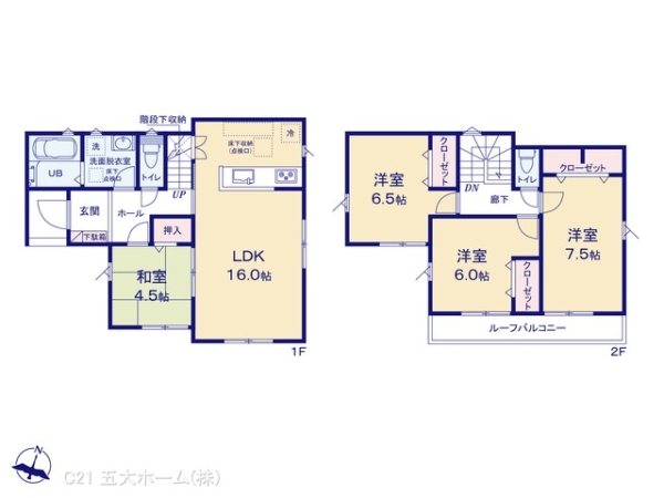 柏市酒井根６丁目の新築一戸建