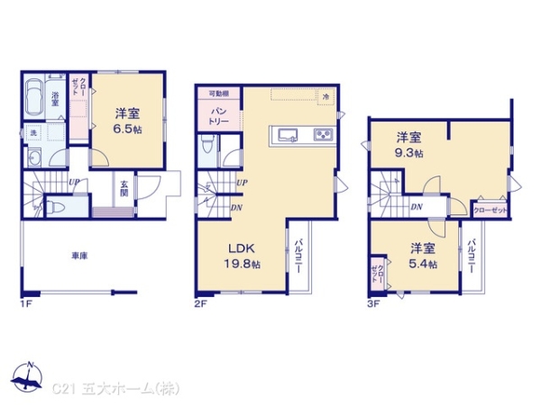 葛飾区西新小岩５丁目の新築一戸建
